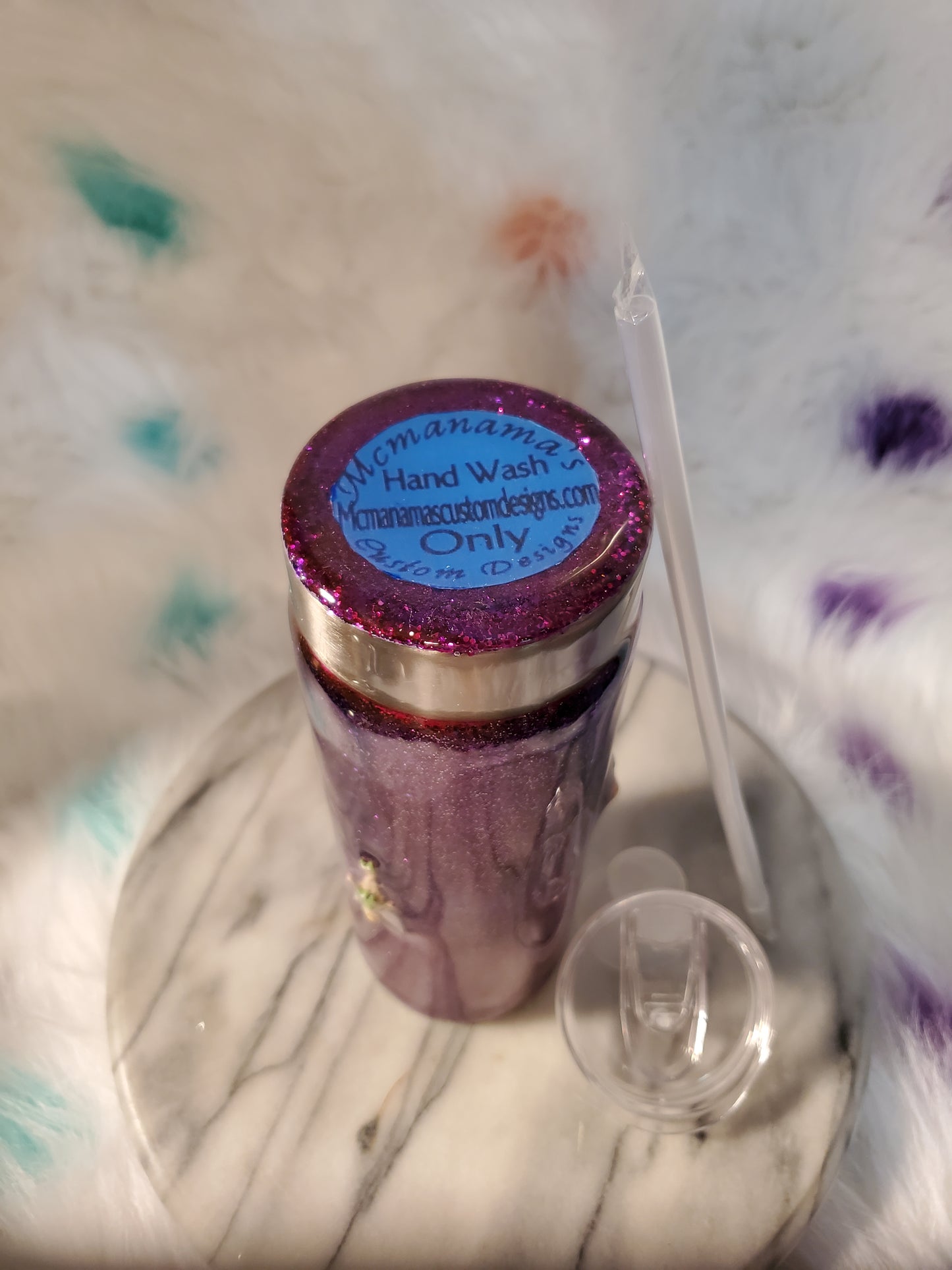 30 oz My fairy doublewall stainless steel tumbler cup.