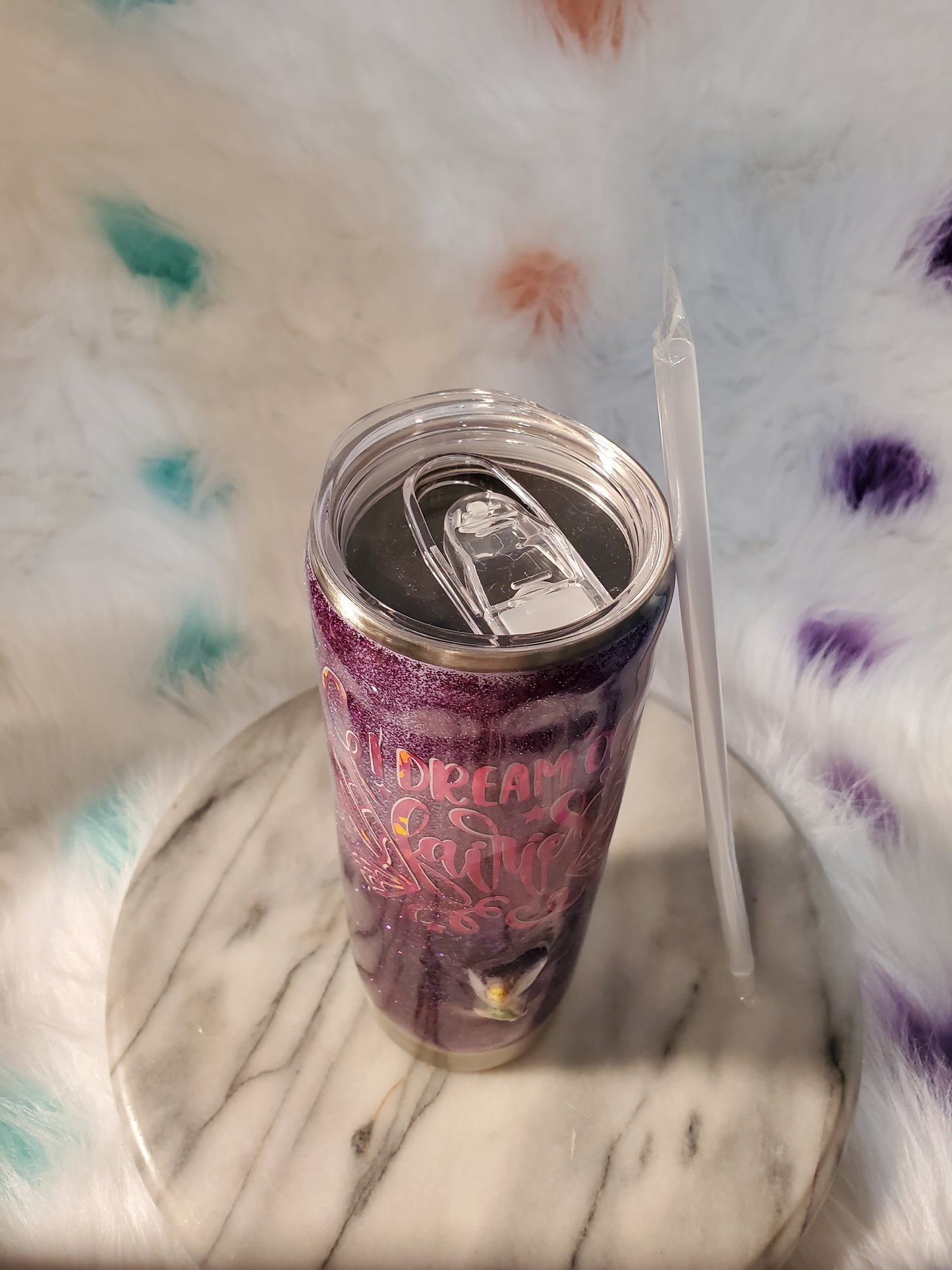 30 oz My fairy doublewall stainless steel tumbler cup.
