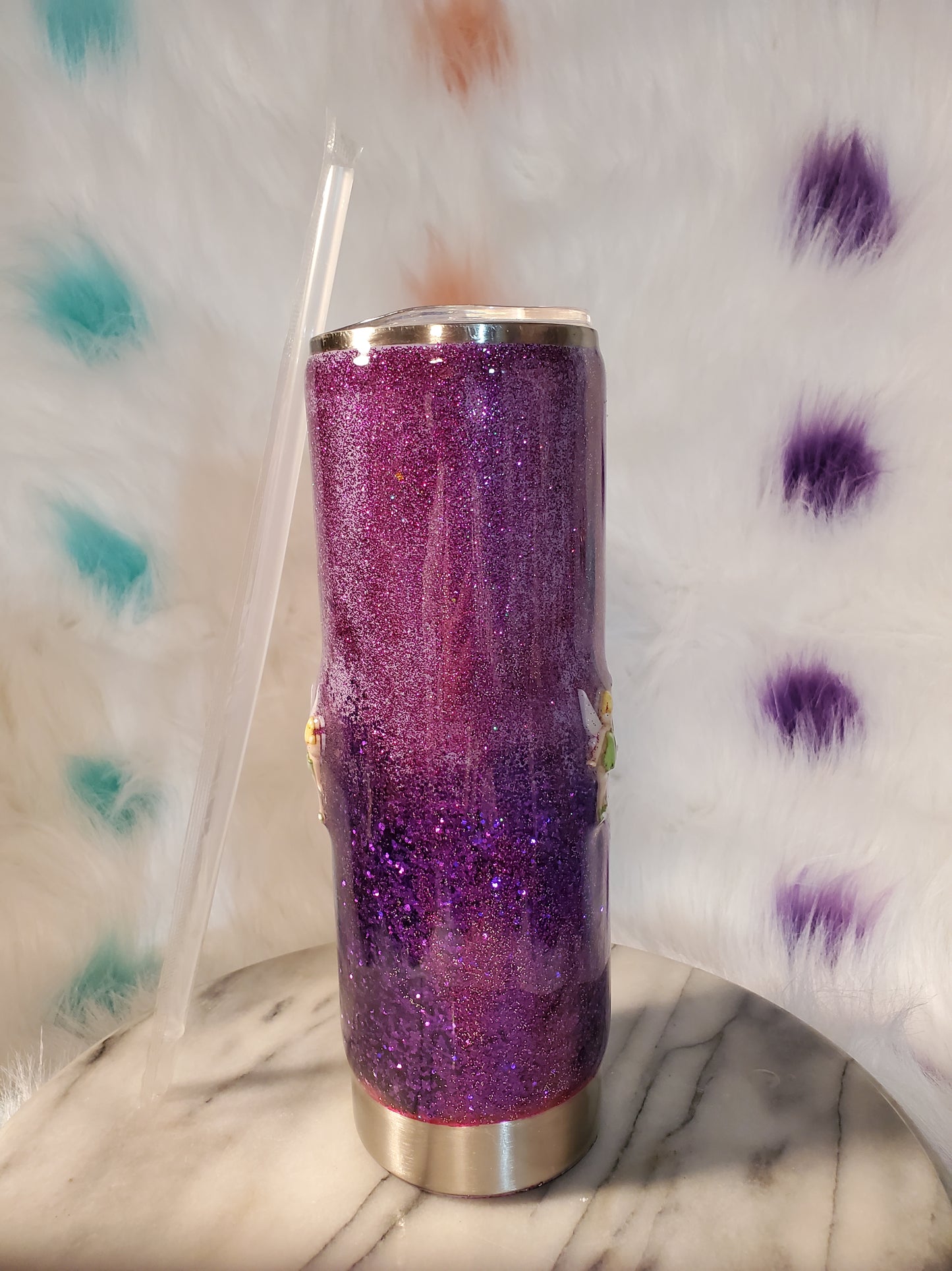 30 oz My fairy doublewall stainless steel tumbler cup.